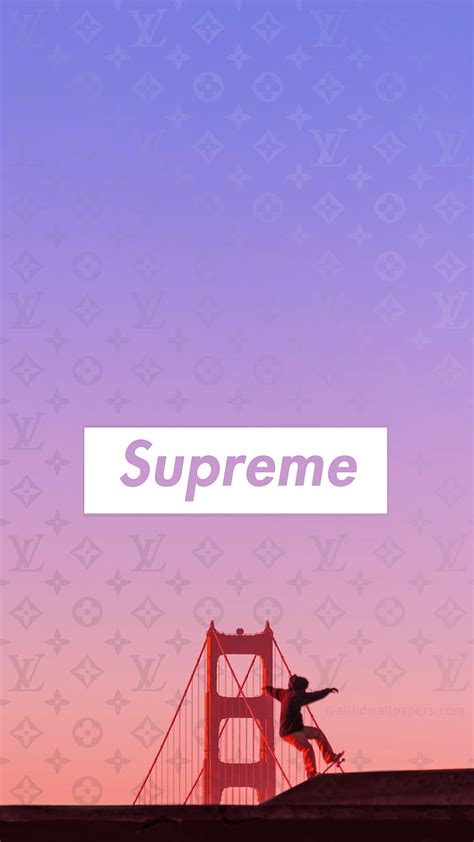 supreme lv phone background